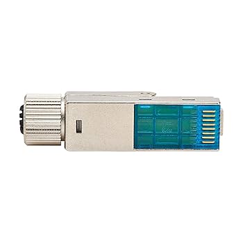 Amazon.com: Tripp Lite Cat6a RJ45 STP Field-Termination Plug